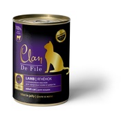 Clan De File Ягненок в желе с таурином и оливковым маслом для взрослых кошек 