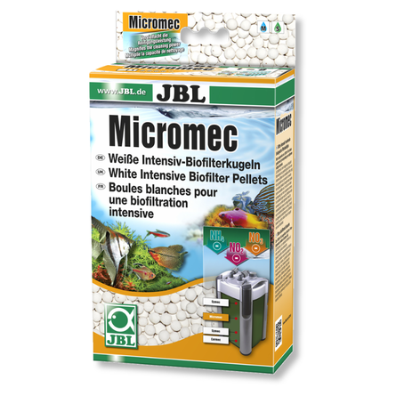 JBL Micromec Шарики из спечённого стекла для расщепления загрязняющих веществ в аквариумном фильтре – интернет-магазин Ле’Муррр