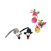 Flamingo Мышь пучеглазая Игрушка для кошек, с кошачьей мятой – интернет-магазин Ле’Муррр