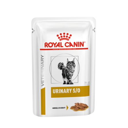 Royal Canin Urinary S/O Лечебный консервированных корм для взрослых кошек с мочекаменной болезнью (с цыплёнком) – интернет-магазин Ле’Муррр